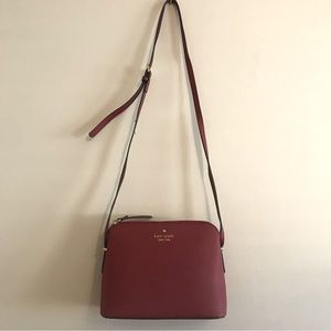 Kate Spade small red crossbody/shoulder bag